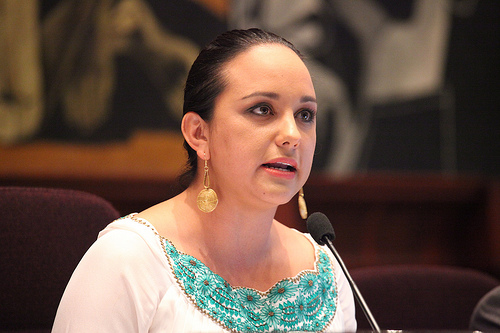 Gabriela Rivadeneira se disculpa por sus palabras