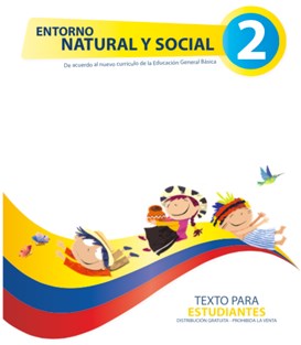 Libro de Entorno Natural y Social 2 en Ecuador