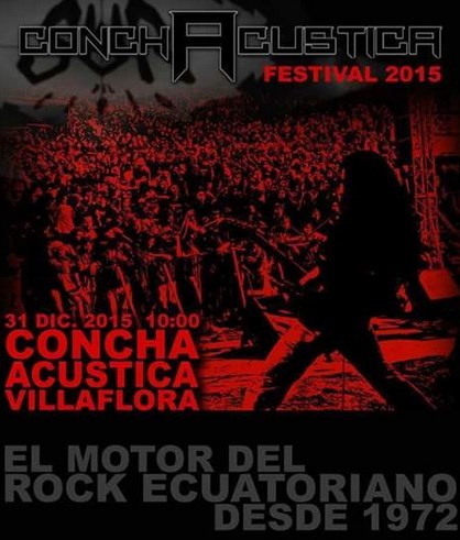 Concha Acústica Festival 2015 en la Villaflora Quito