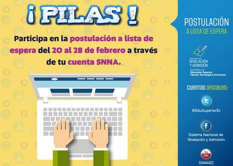 SNNA Postulación a Lista de Espera