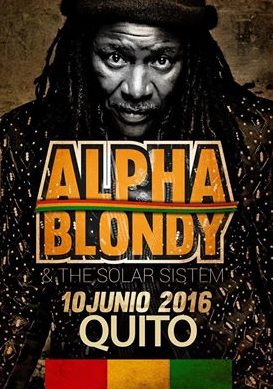 Concierto Alpha Blondy Quito Junio 2016