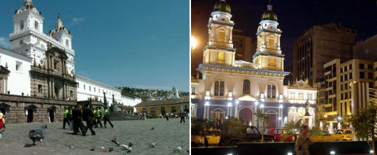 Distancia entre las ciudades de Quito y Guayaquil