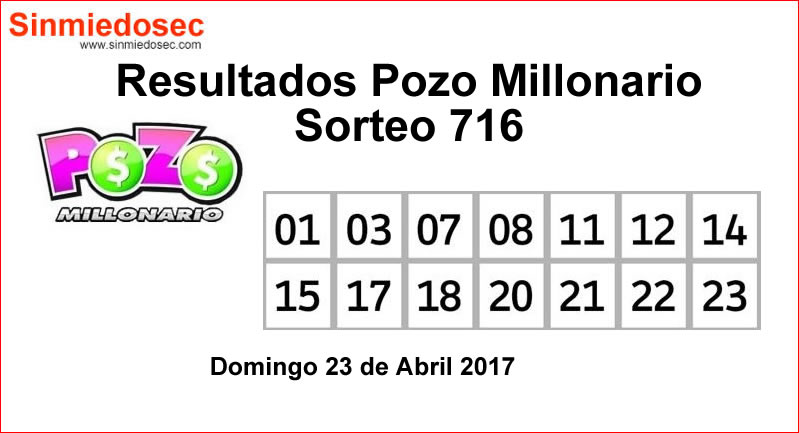SORTEO 716 POZO MILLONARIO