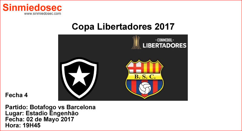 BOTAFOGO VS BARCELONA (02-05-2017)