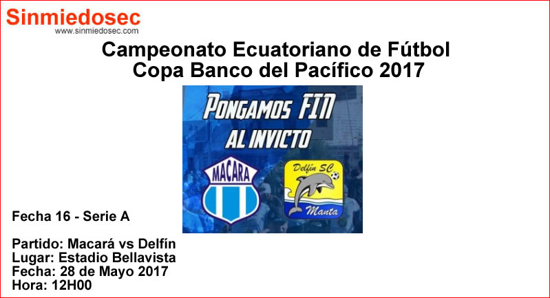 MACARÁ VS DELFÍN (28-05-2017)