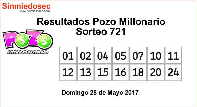SORTEO 721 POZO MILLONARIO