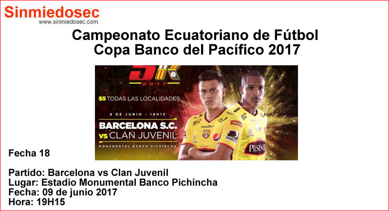 BARCELONA VS CLAN JUVENIL (09-06-2017)