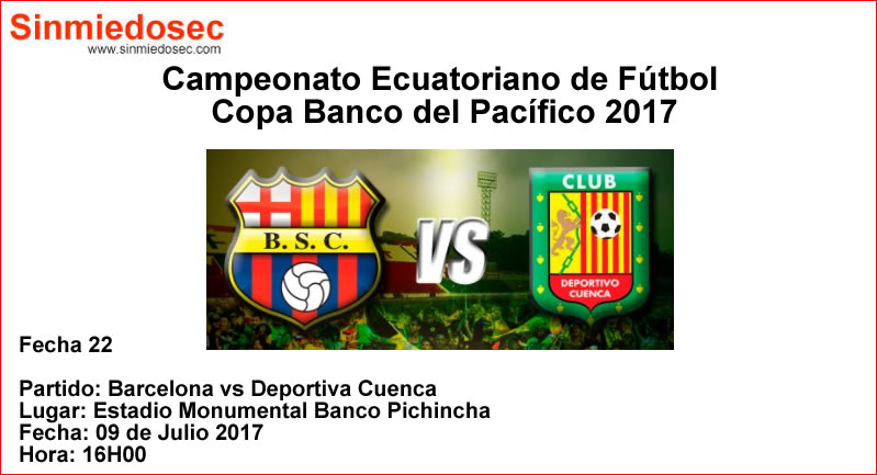 BARCELONA VS DEPORTIVO CUENCA (09-07-2017)