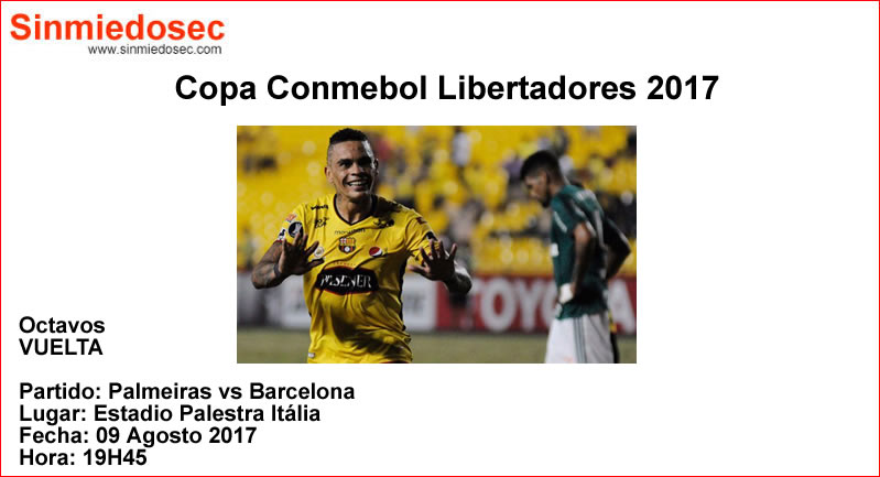 PALMEIRAS VS BARCELONA (09-08-2017)