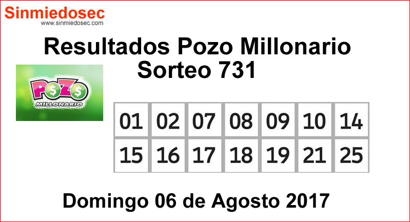 SORTEO 731 POZO MILLONARIO