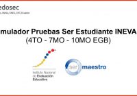 Simulador Pruebas Ser Estudiante INEVAL